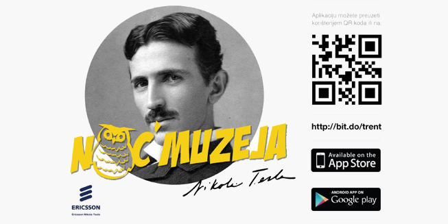 Ericsson Nikola Tesla – partner 10. Noći muzeja