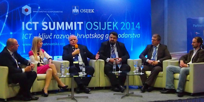 Damir Medved, Ericsson Nikola Tesla expert participated in the panel dedicated to continental tourism.