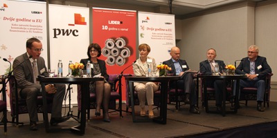 From left to right: Domagoj Račić, Gordana Kovačević, Ivana Podnar Žarko, Stipe Orešković, Zvonimir Viduka and Đuro Horvat