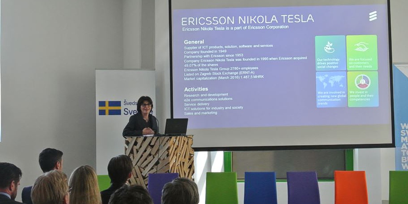 Govor Gordane Kovačević, predsjednice Ericssona Nikole Tesle