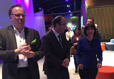 Deputy Prime Minister and Minister of Foreign and European Affairs Davor Ivo Stier Visits Ericsson Studio 
