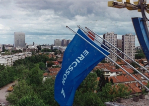 Ericssonova zastava vijori se u Krapinskoj ulici